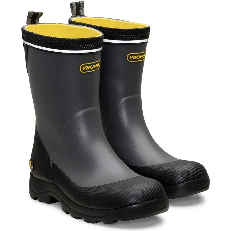 Bild 2 för Viking Storm Boots Kids Dark Grey/Multi