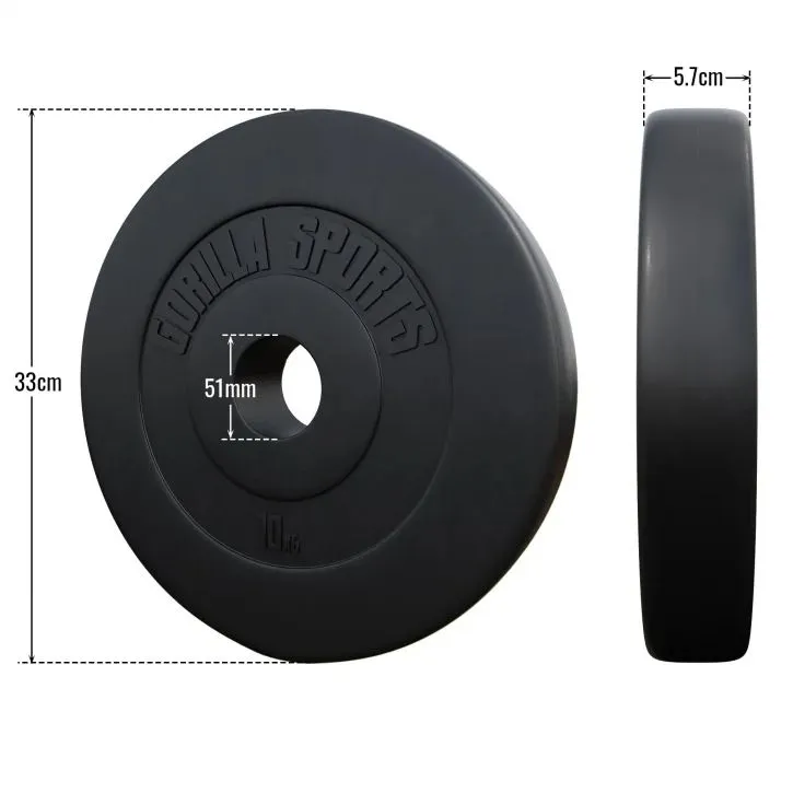 Bild 2 för Viktskivor BASIC 51mm Cement 1,25kg-15kg