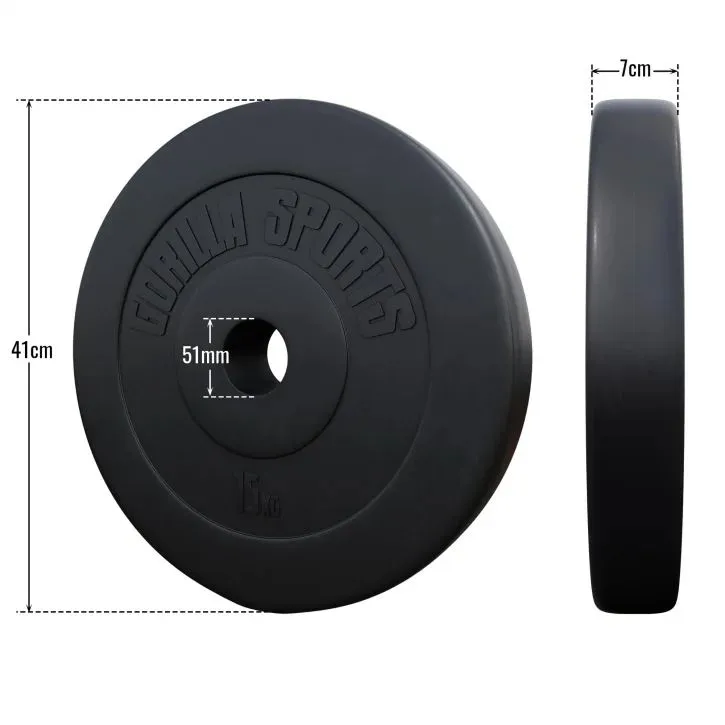 Bild 2 för Viktskivor BASIC 51mm Cement 1,25kg-15kg