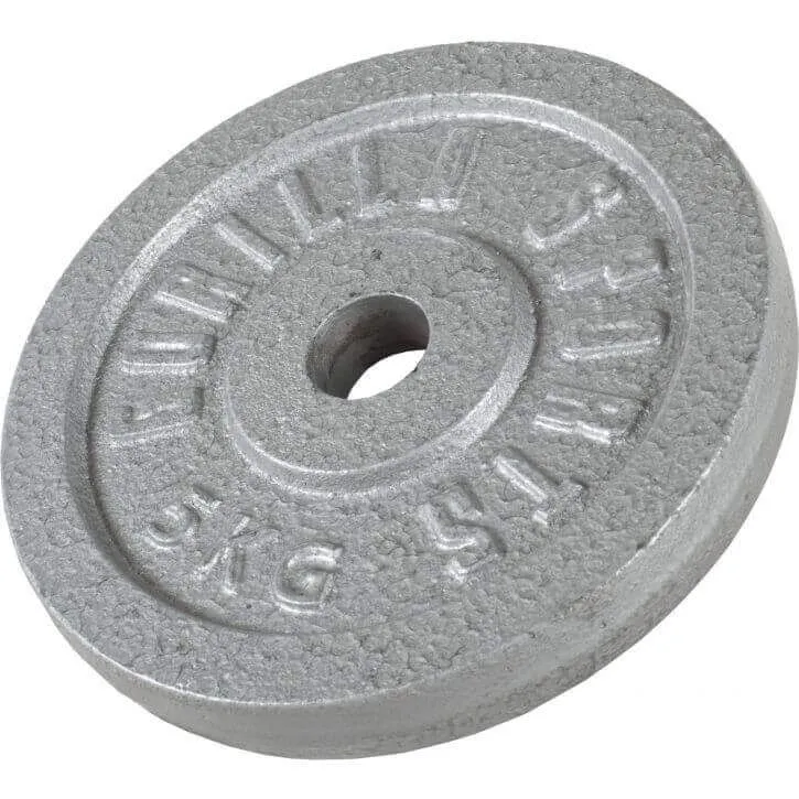 Alternativ bild 0 för Viktskivor IRON Silver 31mm 0,5kg-30kg