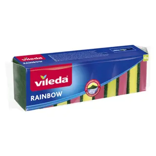Produktfoto för VILEDA BASIC KÖKSVAMP 10-PACK | Beijerbygg Byggmaterial