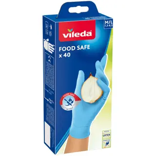 Produktfoto för Vileda Food Safe M/L 40-pack