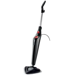 Produktfoto för Vileda Steam Plus, Bärbar ångtvätt, 0,4 l, Svart, Rotations-, 0,4 l, 1550 W