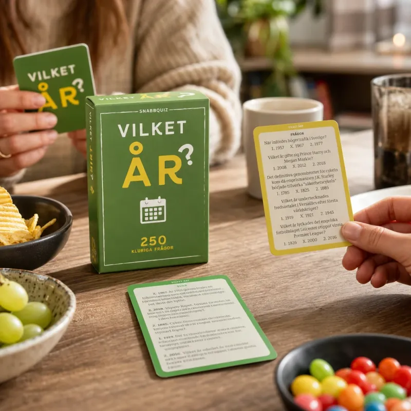 Bild 3 för Vilket år? 250 kluriga frågor