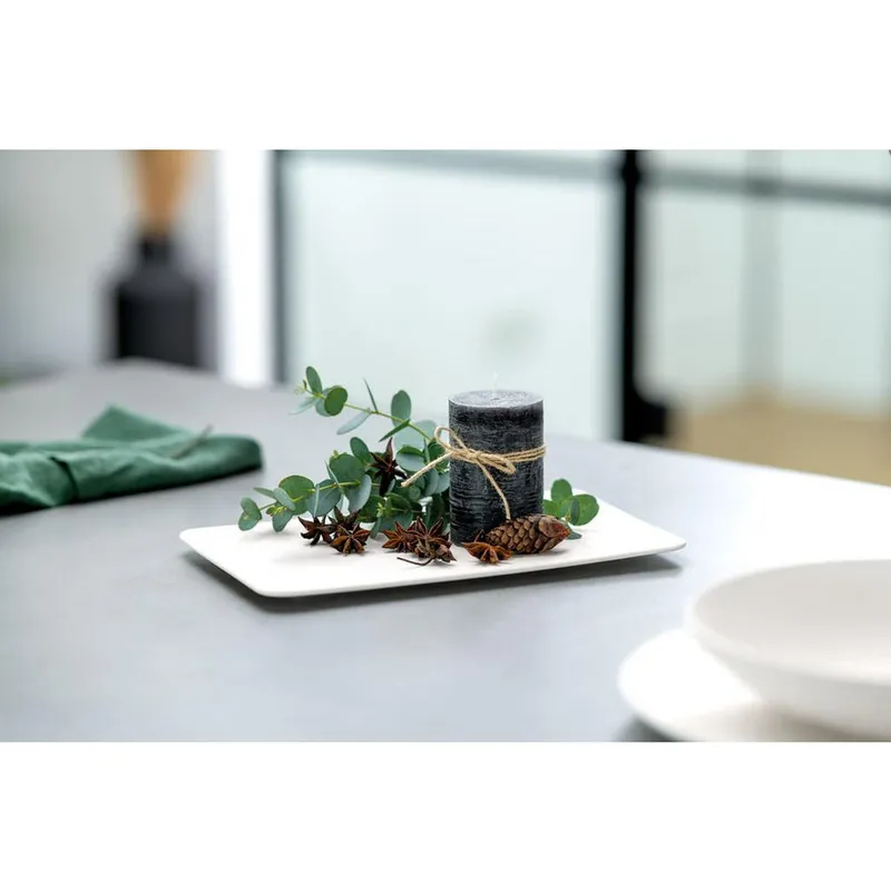 Bild 2 för Villeroy & Boch - Manufacture Rock Serveringsfat 35x18 cm Vit