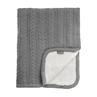 Produktfoto för Vinter&Bloom filt Cuddly, dove grey