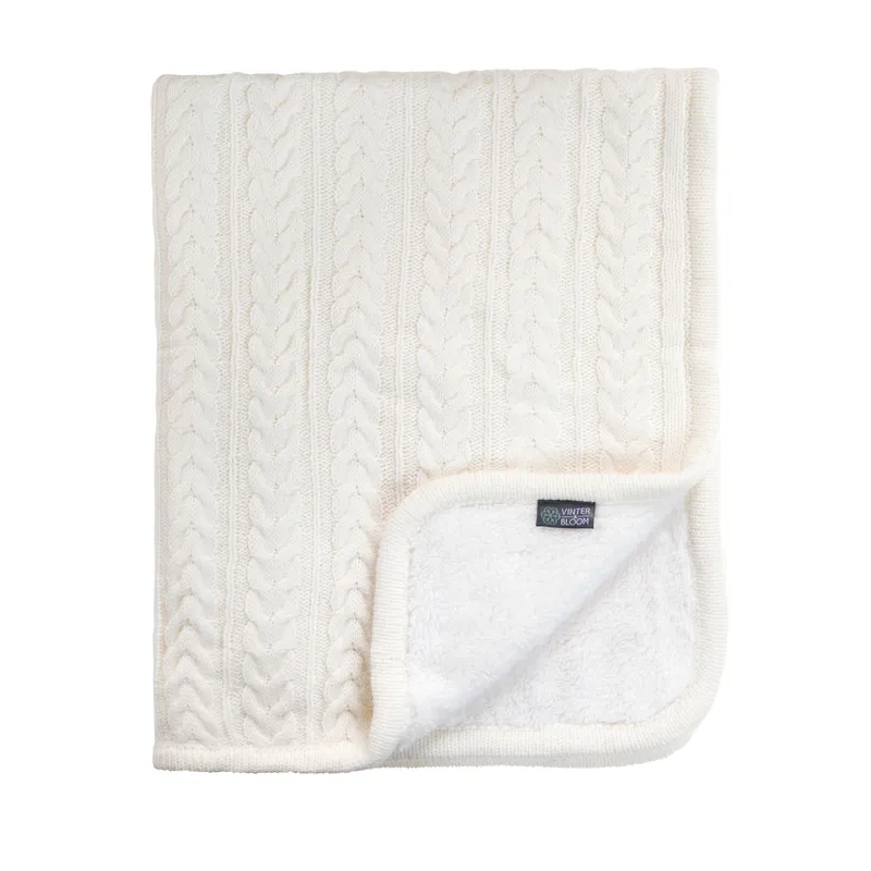 Bild 2 för Vinter & Bloom Filt Cuddly Ivory