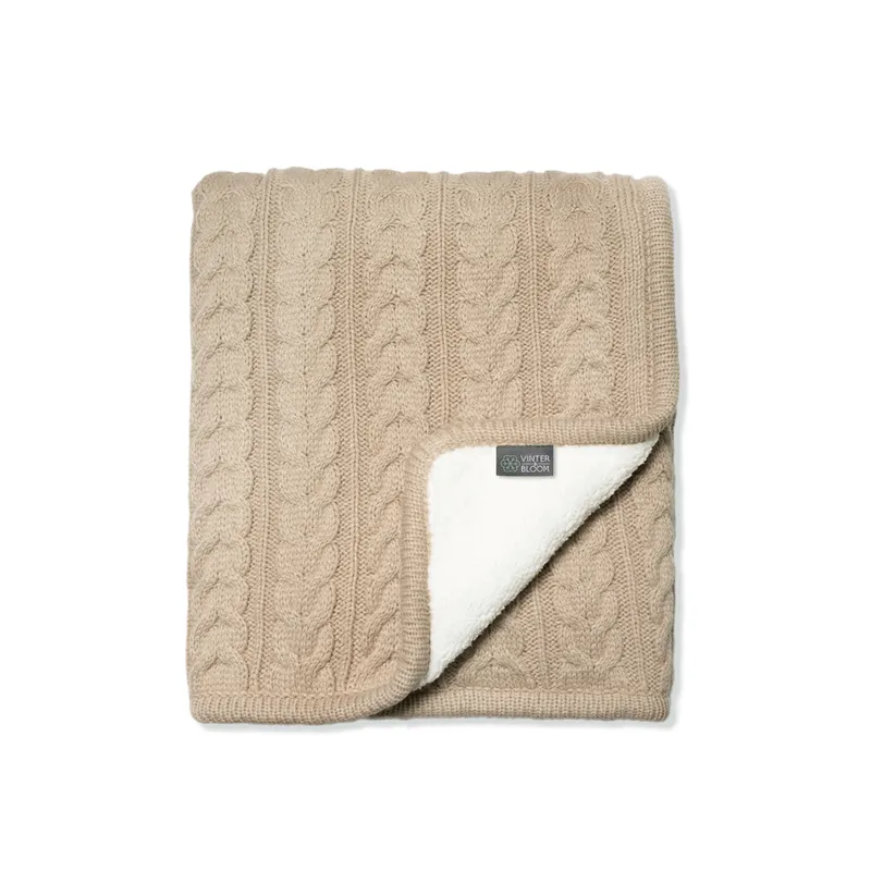 Bild 2 för Vinter & Bloom Filt Cuddly (Sand Beige)