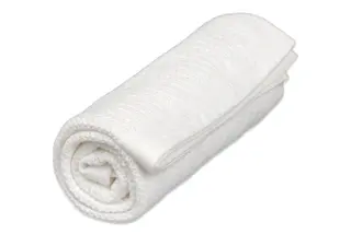 Produktfoto för Vinter & Bloom Filt Soft Grid Bright White 100x75 cm
