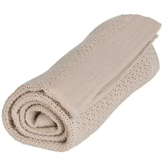 Produktfoto för Vinter & Bloom Filt Soft Grid Golden Sand 100x75 cm