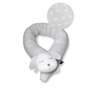 Produktfoto för Vinter&Bloom sovorm Nordic Leaf, calm grey