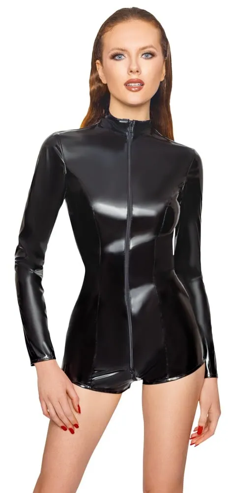 Alternativ bild 0 för VINYL JUMPSUIT WITH LONG SLEEVES