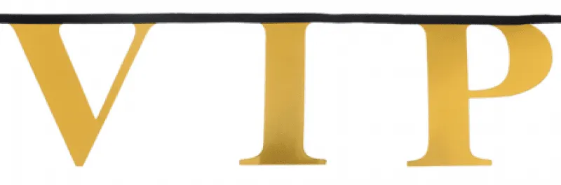 Alternativ bild 0 för VIP banderoll 250 cm