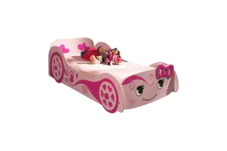 Produktfoto för Vipack Enkelsäng Med Madrass - 90x200 Cm - Bilsäng - LOVE CAR