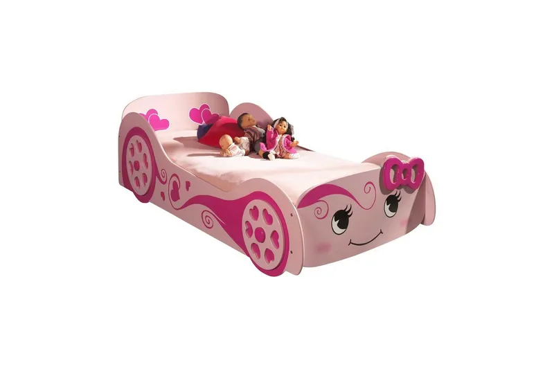 Alternativ bild 0 för Vipack Enkelsäng Med Madrass - 90x200 Cm - Bilsäng - LOVE CAR