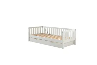 Produktfoto för Vipack Fritz Kaptenssäng Med Extrasäng - Vit
