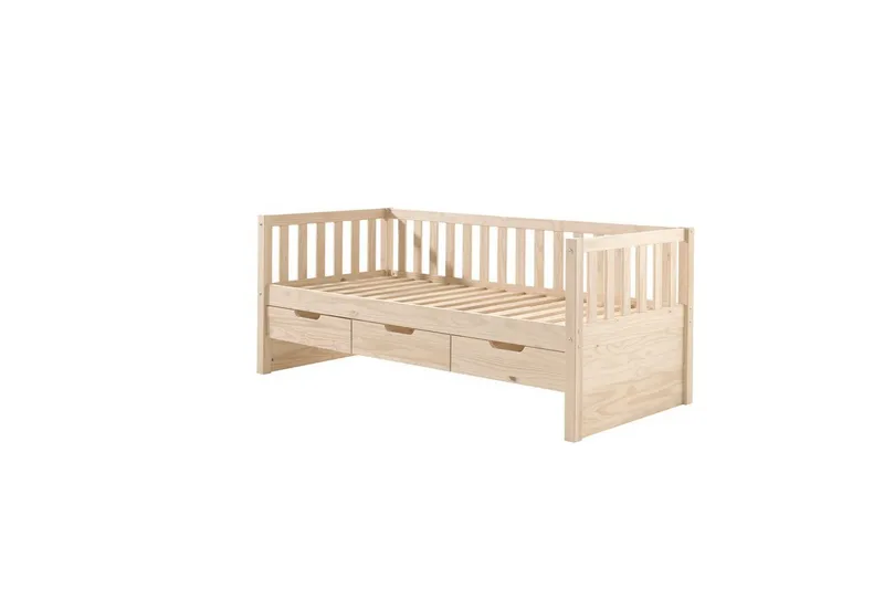 Bild 1 för Vipack Fritz Kaptenssäng Med Lådor - Milky Pine