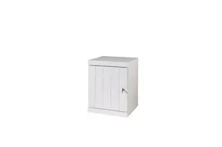 Produktfoto för Vipack Sängbord - Robin - Vit