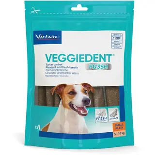 Produktfoto för Virbac Veggiedent Fresh S Tuggben 15 stk