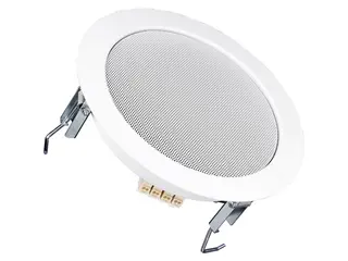 Produktfoto för Visaton DL 18/1 RAL 9010 Inbyggd högtalare 6 W 100 V Vit 1 st