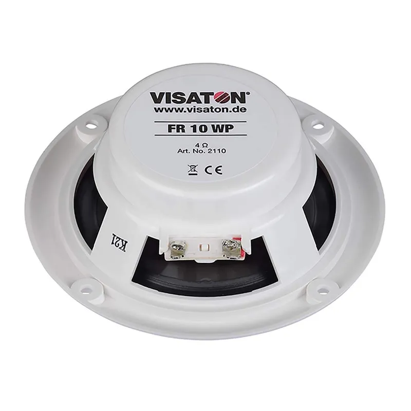 Bild 2 för Visaton VS-FR10WP/4, 20 W, 30 W, 4 O, 80 - 16000 hz, Vit, 56 mm