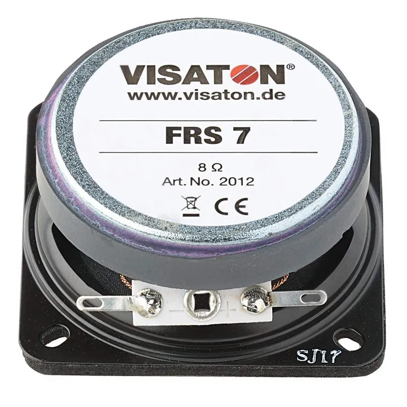 Bild 2 för Visaton VS-FRS7/8, 1.0 kanaler, 10 W, 130 – 20000 Hz, 8 O, Svart