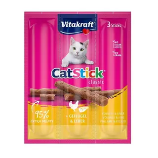 Produktfoto för Vitakraft Cat Stick® med kyckling/lever