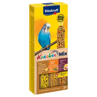 Produktfoto för Vitakraft Kräcker® Mix Ägg/Frukt/Honung för undulater