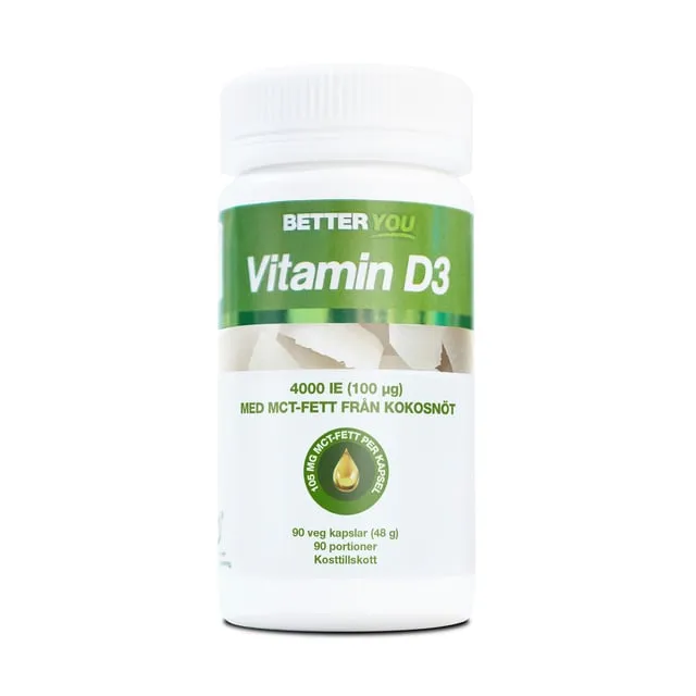 Alternativ bild 0 för Vitamin D3 4000IE med MCT-fett