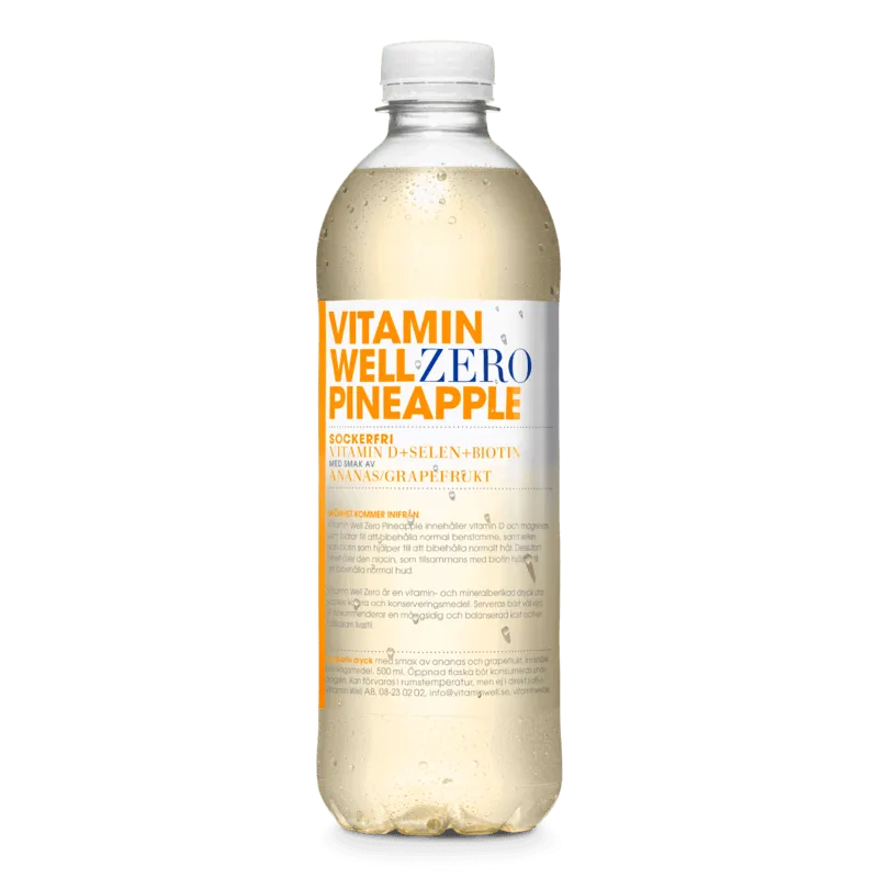 Bild 1 för Vitamin Well Sockerfri Pineapple 500 ml