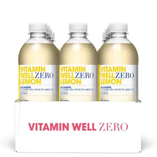 Produktfoto för Vitamin Well Zero Lemon 500ml x 12st