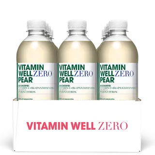 Produktfoto för Vitamin Well Zero Pear 50cl x 12st