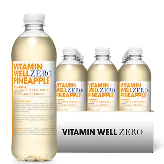 Produktfoto för Vitamin Well Zero Pineapple 50cl x 12st