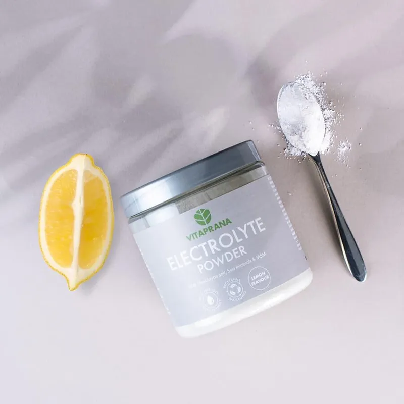 Bild 2 för Vitaprana Electrolyte Powder Lemon 375g
