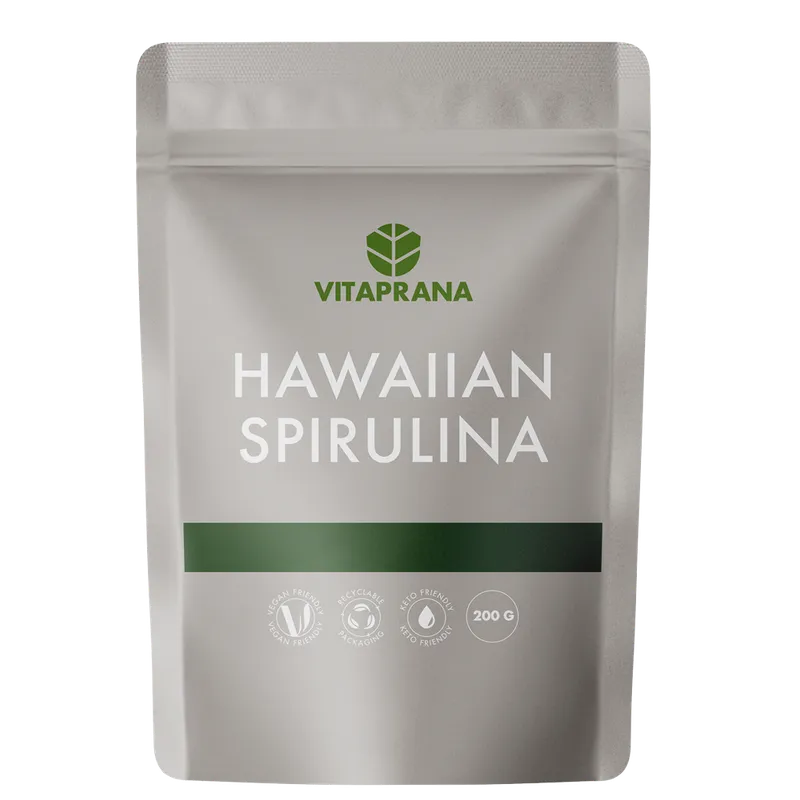 Alternativ bild 0 för Vitaprana Hawaiian Spirulina Powder 200g
