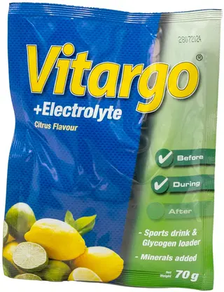 Produktfoto för Vitargo Electrolyte Citrus-Påse 70G