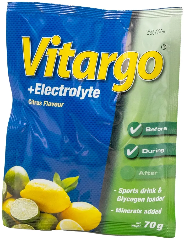 Alternativ bild 0 för Vitargo Electrolyte Citrus-Påse 70G