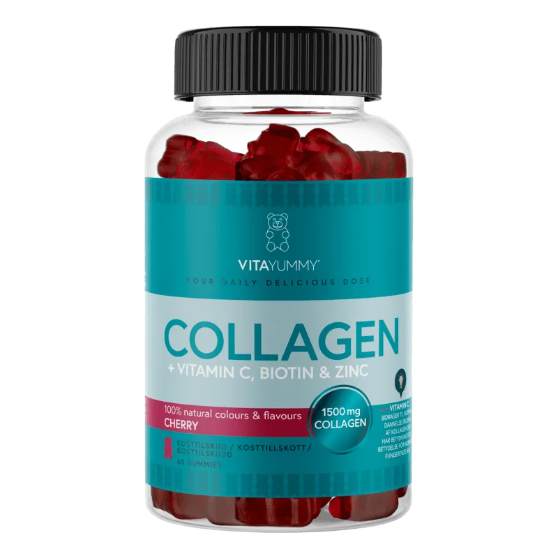 Bild 1 för VitaYummy Collagen Cherry 60 gummies