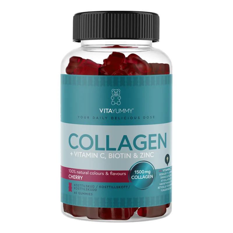 Bild 2 för VitaYummy Collagen Cherry 60 gummies