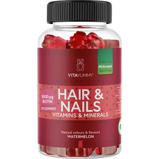 Produktfoto för VitaYummy Hair & Nails Watermelon (Summer Edition)   60 stk.