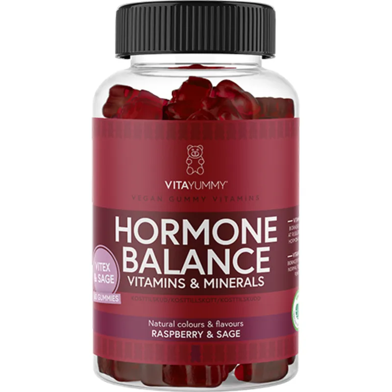 Bild 1 för Vitayummy Hormone Balance Raspberry & Sage 60pcs