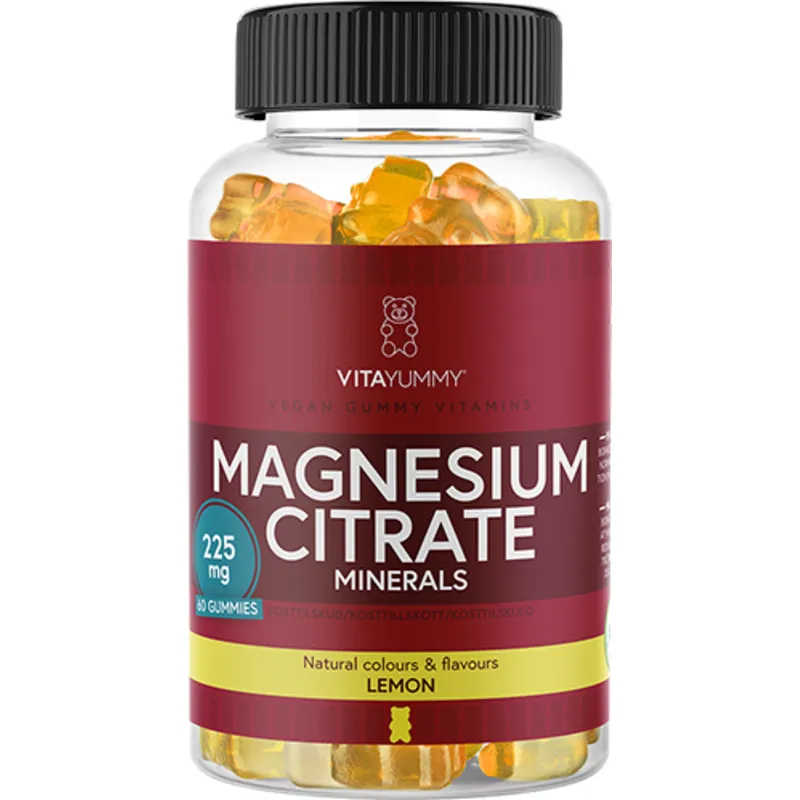 Bild 1 för VitaYummy Magnesium Citrate Lemon 60 st