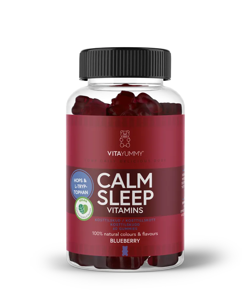 Alternativ bild 0 för VitaYummy Sleep support Blueberry 60 gummies
