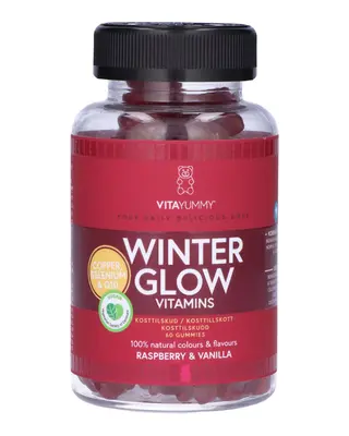 Produktfoto för VitaYummy Winter Glow Raspberry & Vanilla 60 gummies