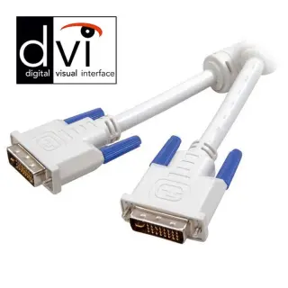 Produktfoto för Vivanco Datakabel DVI-D hane - DVI-D hane dual-link 3m