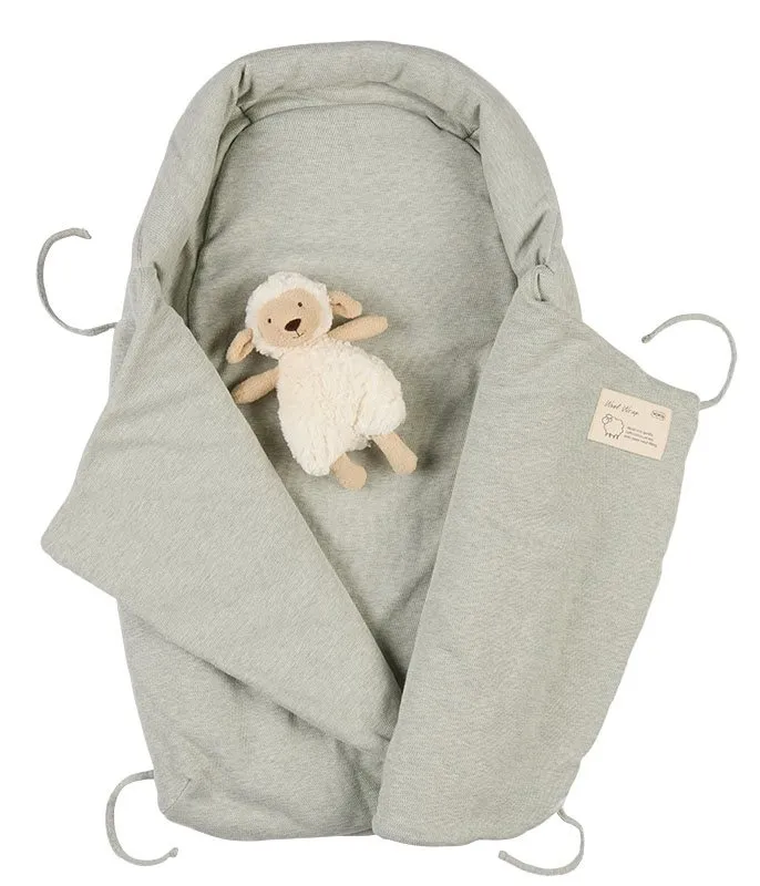 Bild 2 för Voksi Wool Wrap wool thermal bag, Misty Green