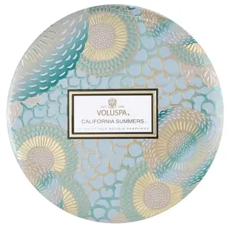 Produktfoto för Voluspa 3-Wick Tin Candle California Summers - 340 g