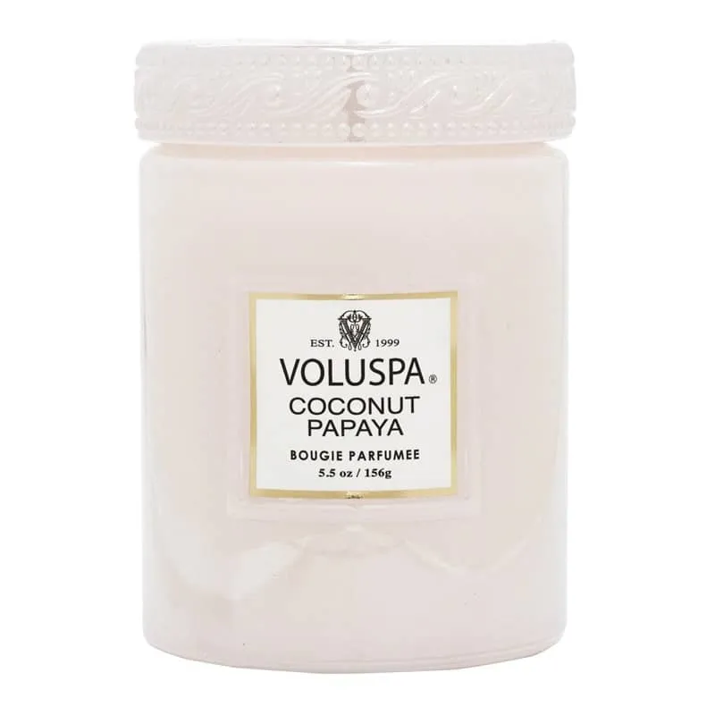 Alternativ bild 0 för Voluspa Coconut Papaya Mini Glass Jar