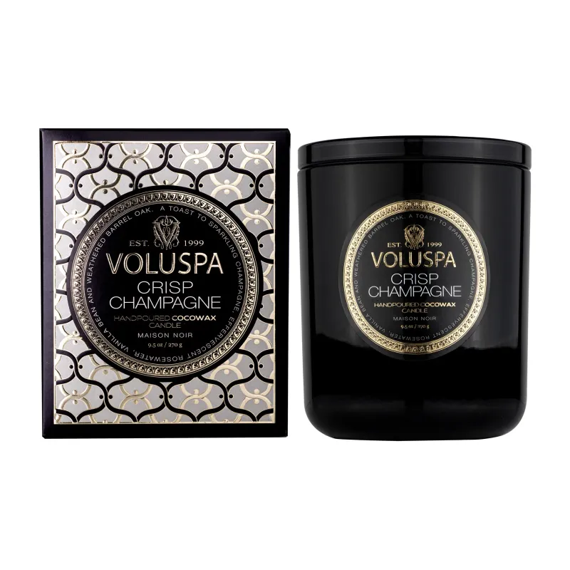 Alternativ bild 0 för Voluspa Crisp Champagne Classic Boxed Candle 60h