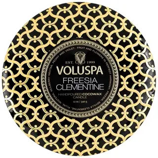 Produktfoto för Voluspa Freesia Clementine 3-Wick Tin Candle 40h